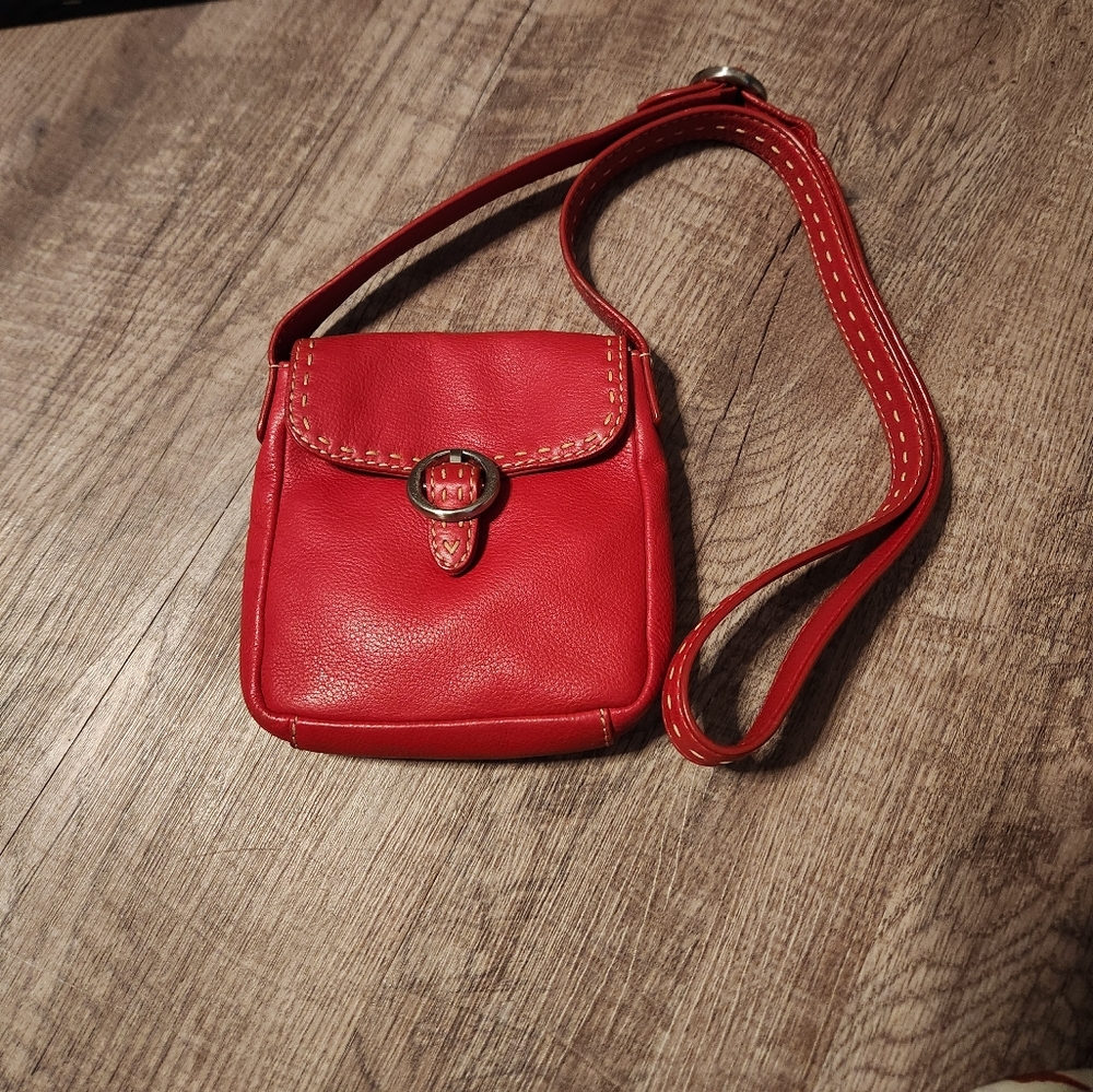 Cute red crossbody purse